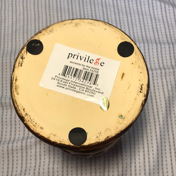 Ceramic Pillar Vase - Picture 5 of 7